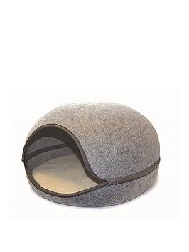 Product photograph of Happy Pet Buster Beau Oslo Pod - Dove Grey from very.co.uk