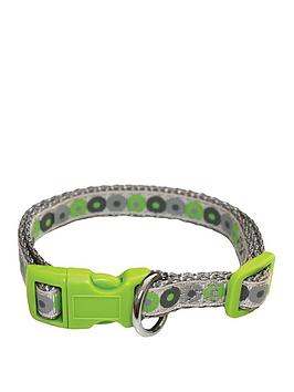 Product photograph of Little Rascals Puppy Collar And Lead Set Green from very.co.uk