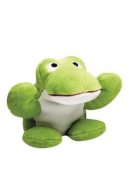 Product photograph of Happy Pet Big Buddie Fritz The Frog Dog Toy from very.co.uk
