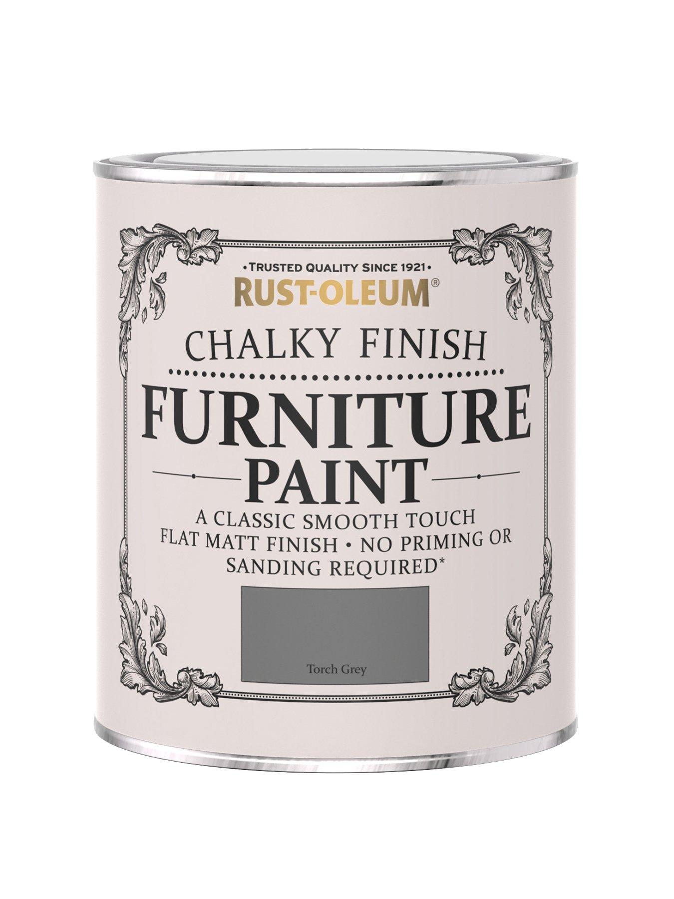 Image 1 of 3 of Rust-Oleum Chalky Finish 750 ml Furniture Paint &ndash; Torch Grey
