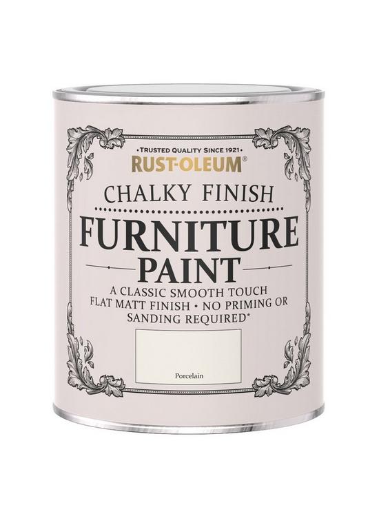 front image of rust-oleum-chalky-furniture-paint-porcelain-750ml