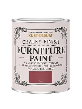 Product photograph of Rust-oleum Chalky Finish 750 Ml Furniture Paint Ndash Soho from very.co.uk