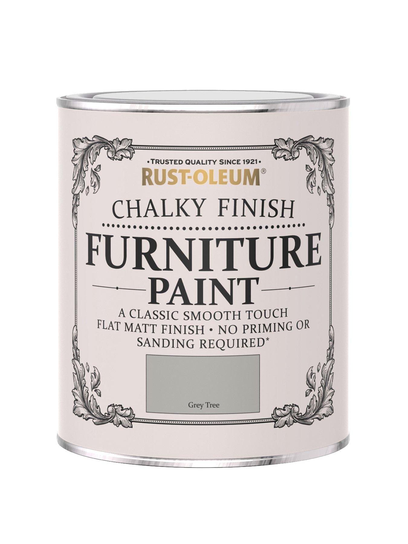 Rust-Oleum Chalky Finish 750 ml Furniture Paint – Grey Tree