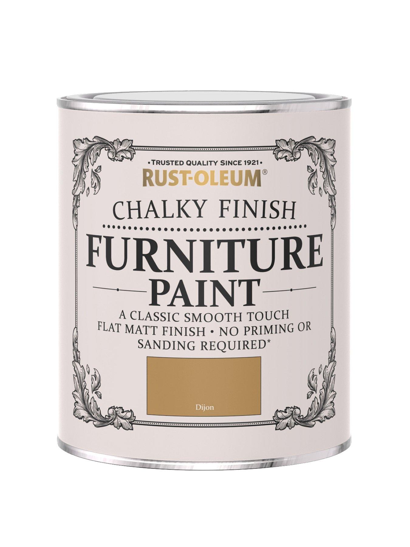 undefined Chalky Finish Furniture Paint in Dijon – 750 ml Tin