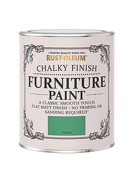 Rust-Oleum Chalky Furniture Paint Emerald 750Ml