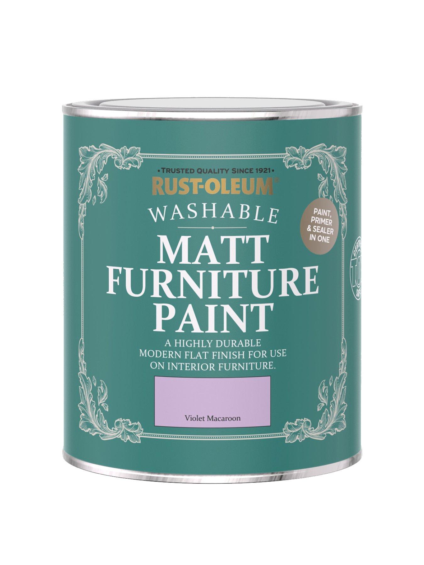 undefined Matt Furniture Paint Violet Macaroon 750ml