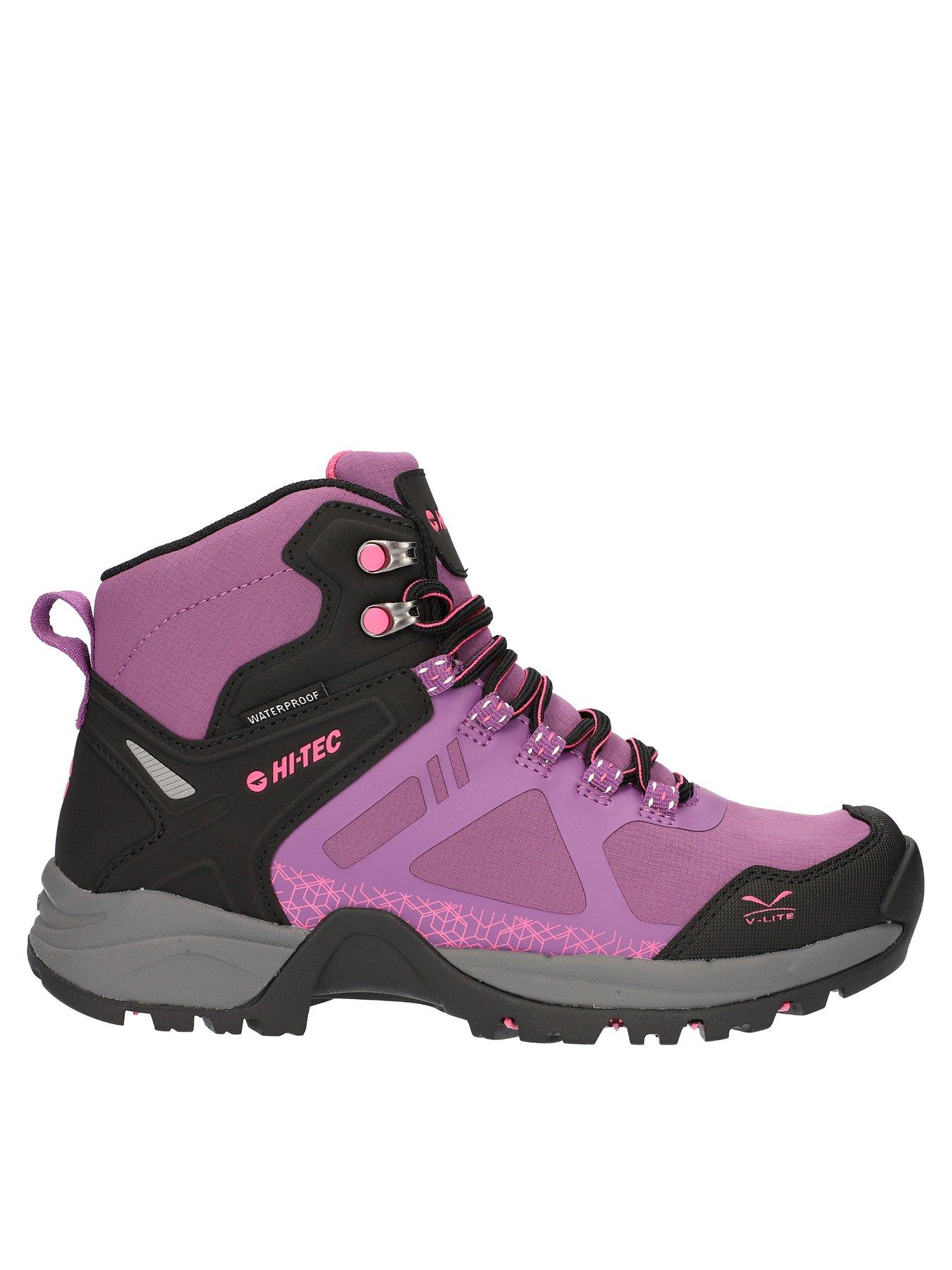 Hi-Tec V-Lite Psych Walking Boots - Violet | very.co.uk