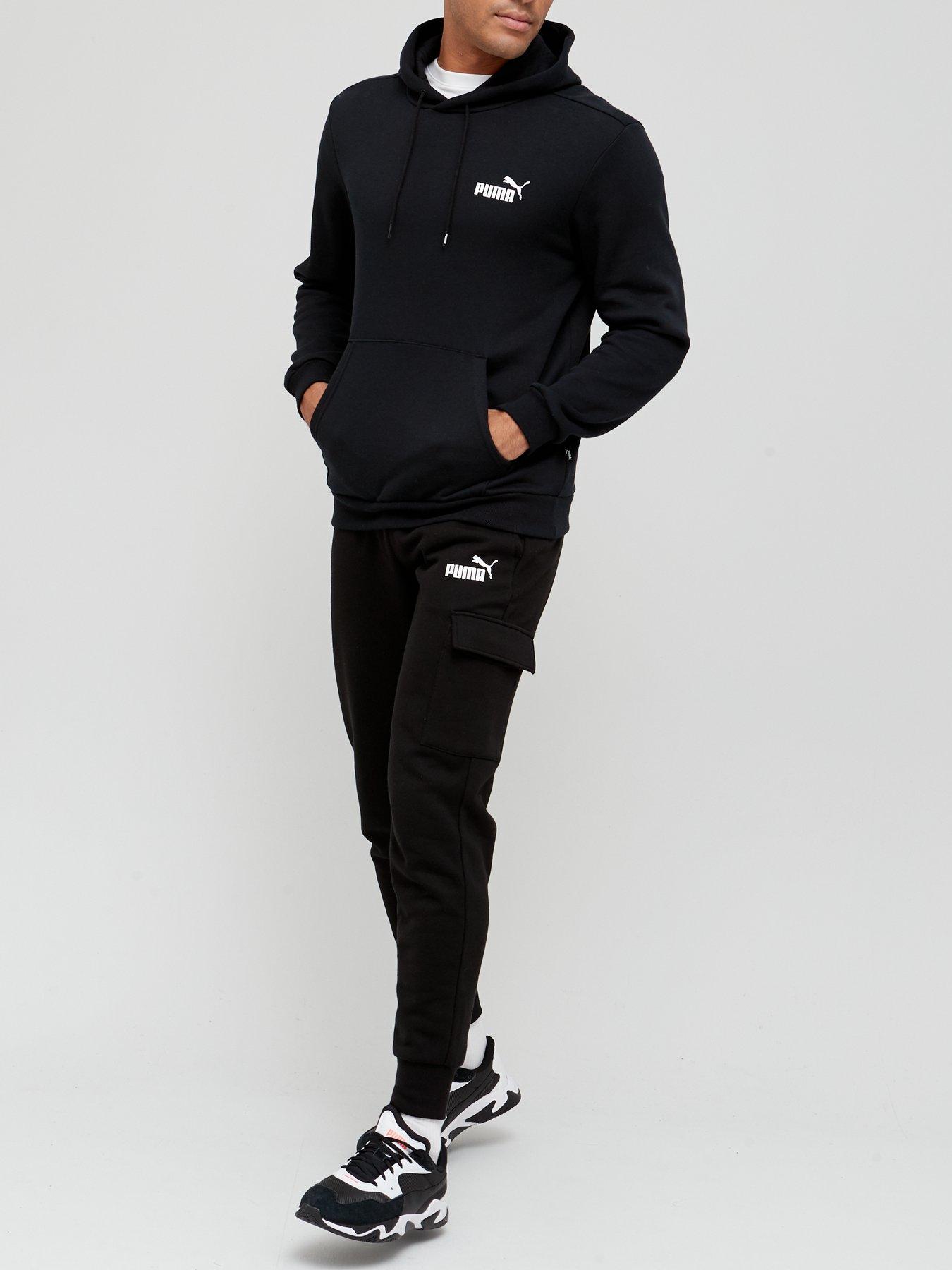 Image 3 of 4 of Puma Mens Essentials Cargo Pants - Black