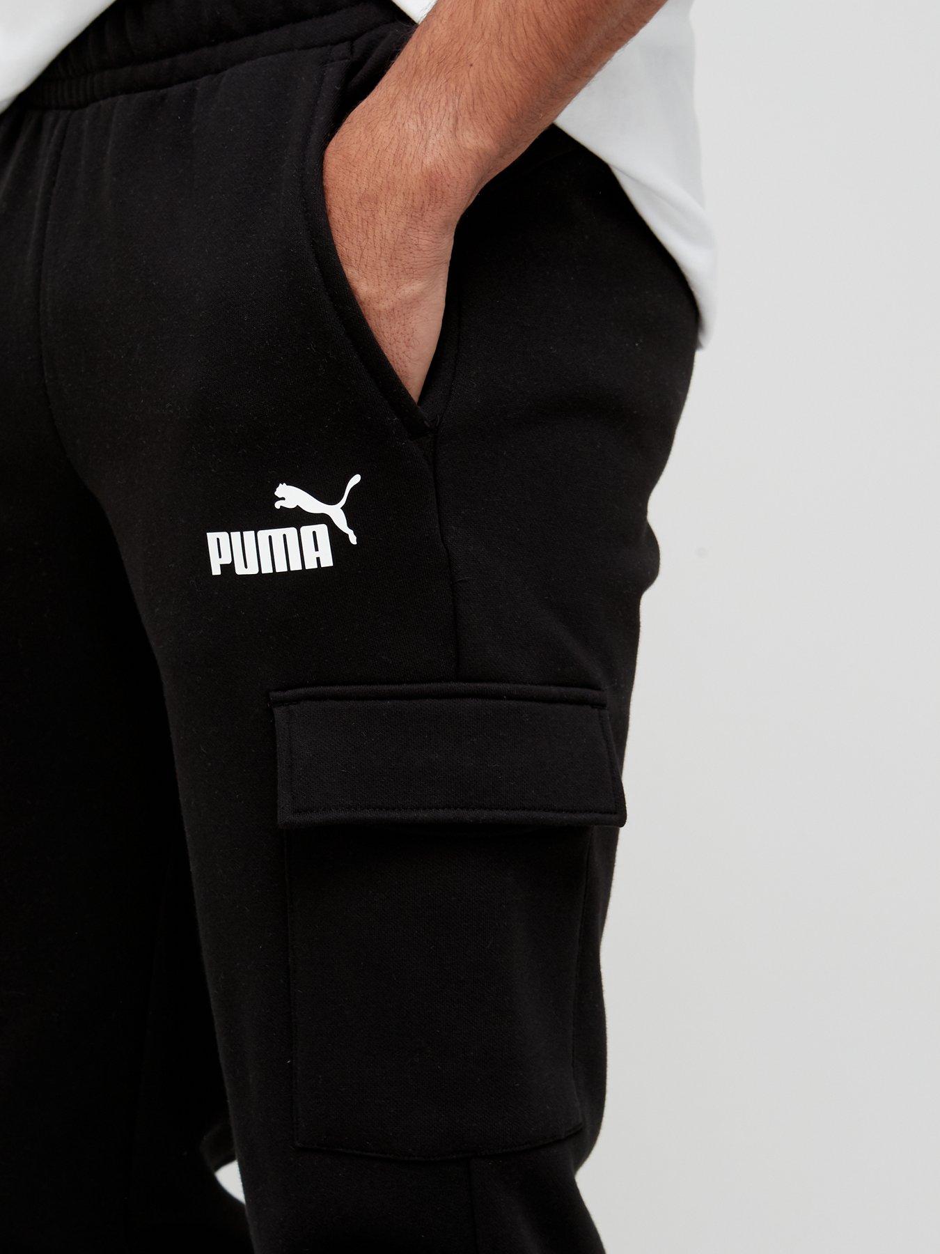 Image 4 of 4 of Puma Mens Essentials Cargo Pants - Black