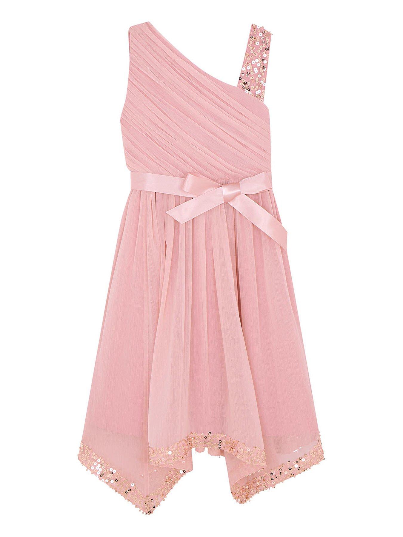 ladies baby pink dress