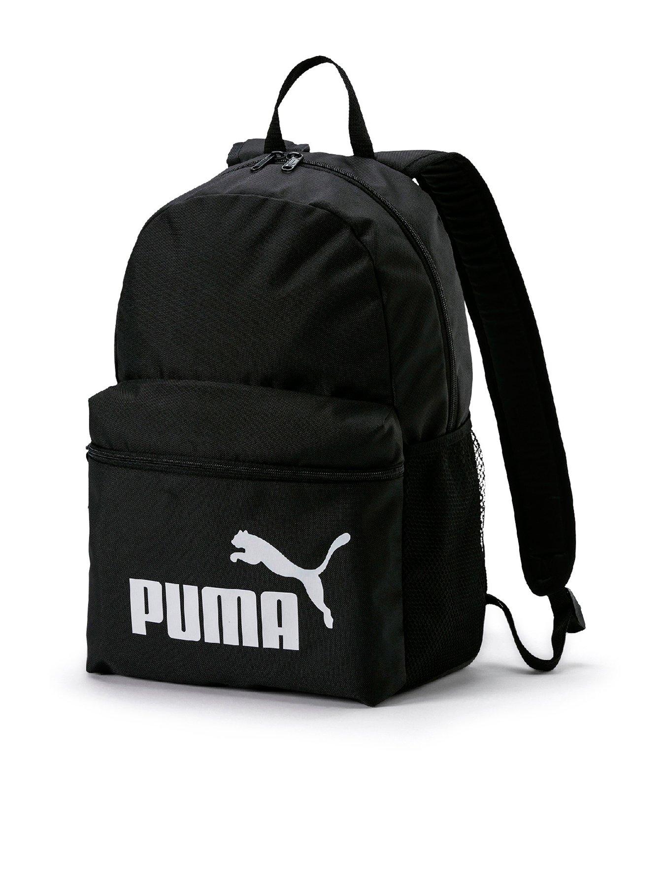 Puma Phase Backpack - Black | very.co.uk