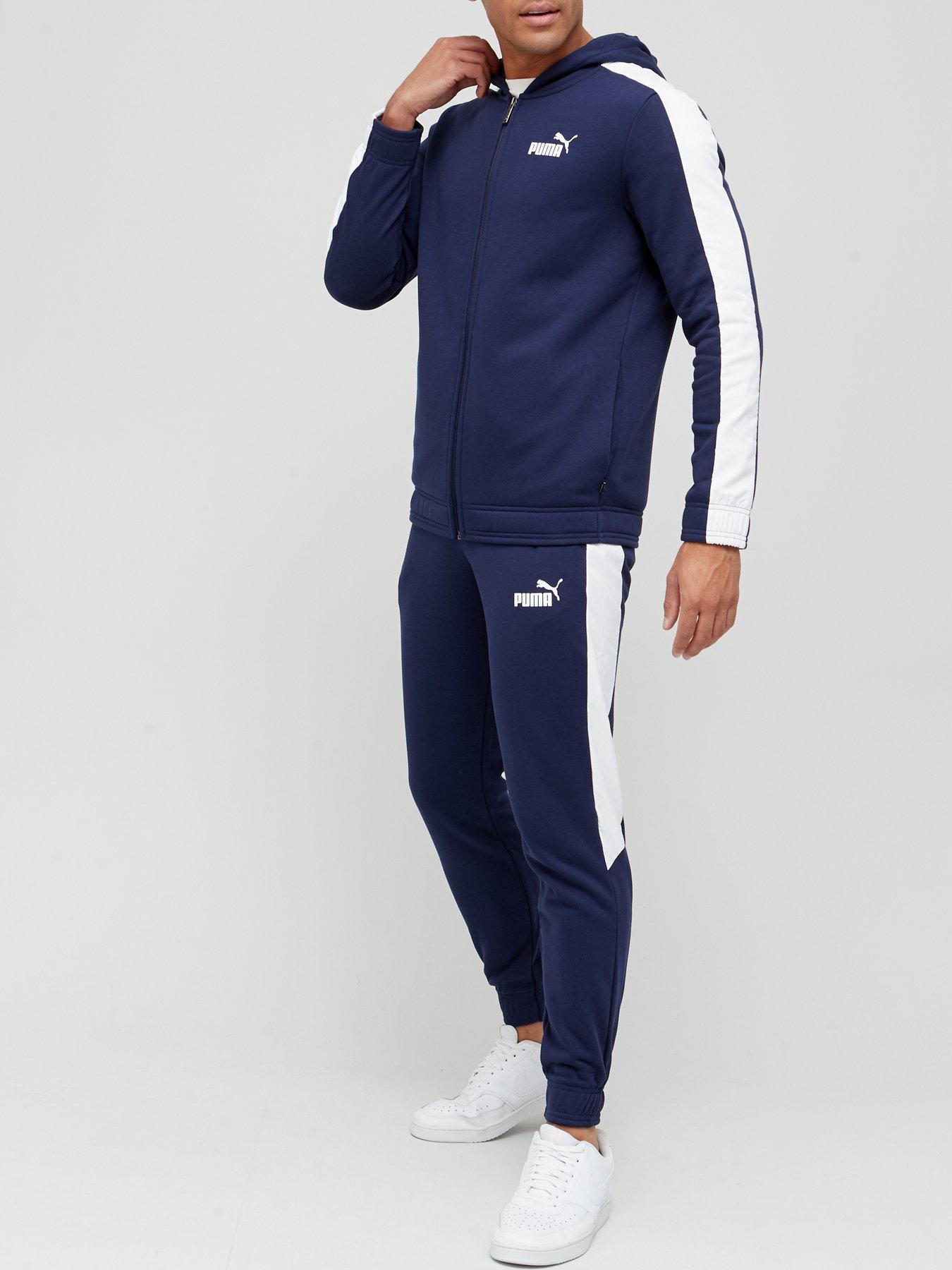 white puma tracksuit mens