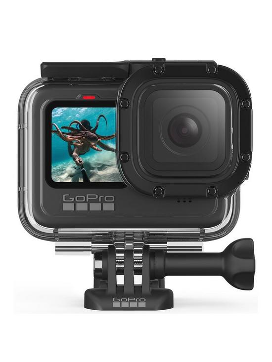 front image of gopro-protective-housing-hero-910-black
