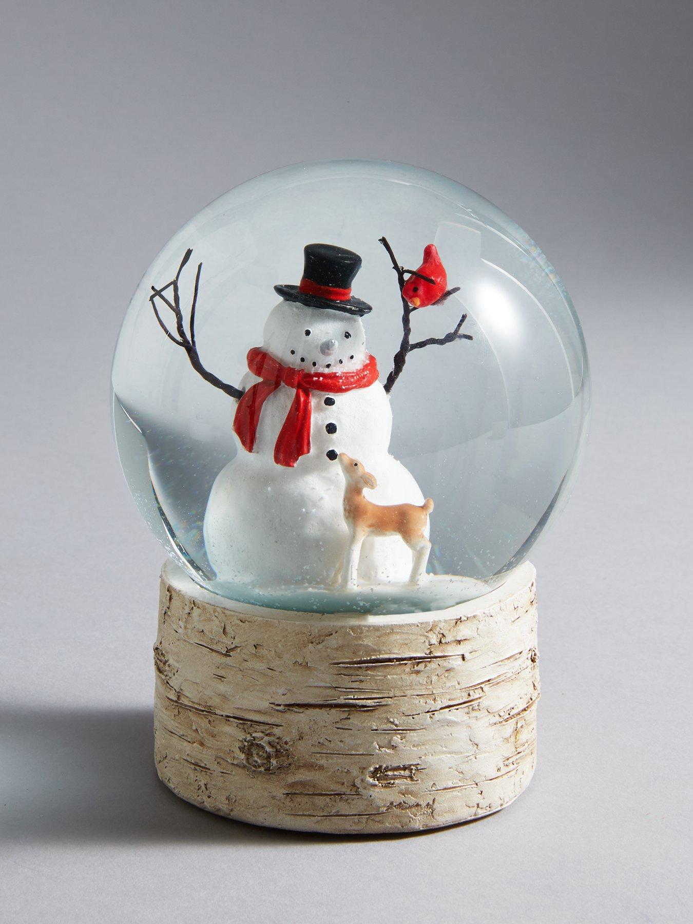 Heaven Sends Snowman Snow Globe | very.co.uk