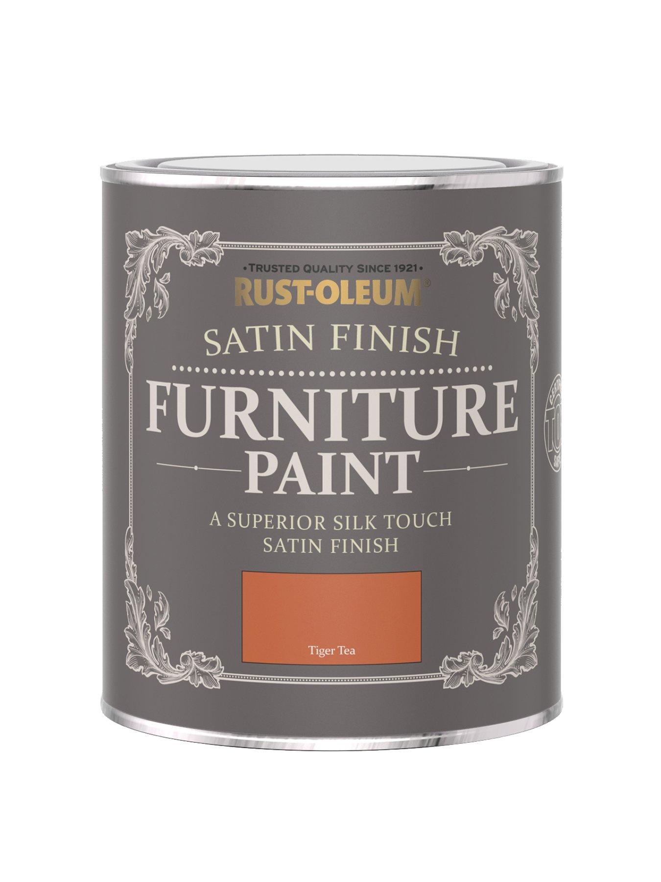Image 1 of 3 of Rust-Oleum Satin Finish 750 ml Furniture Paint &ndash; Tiger Tea