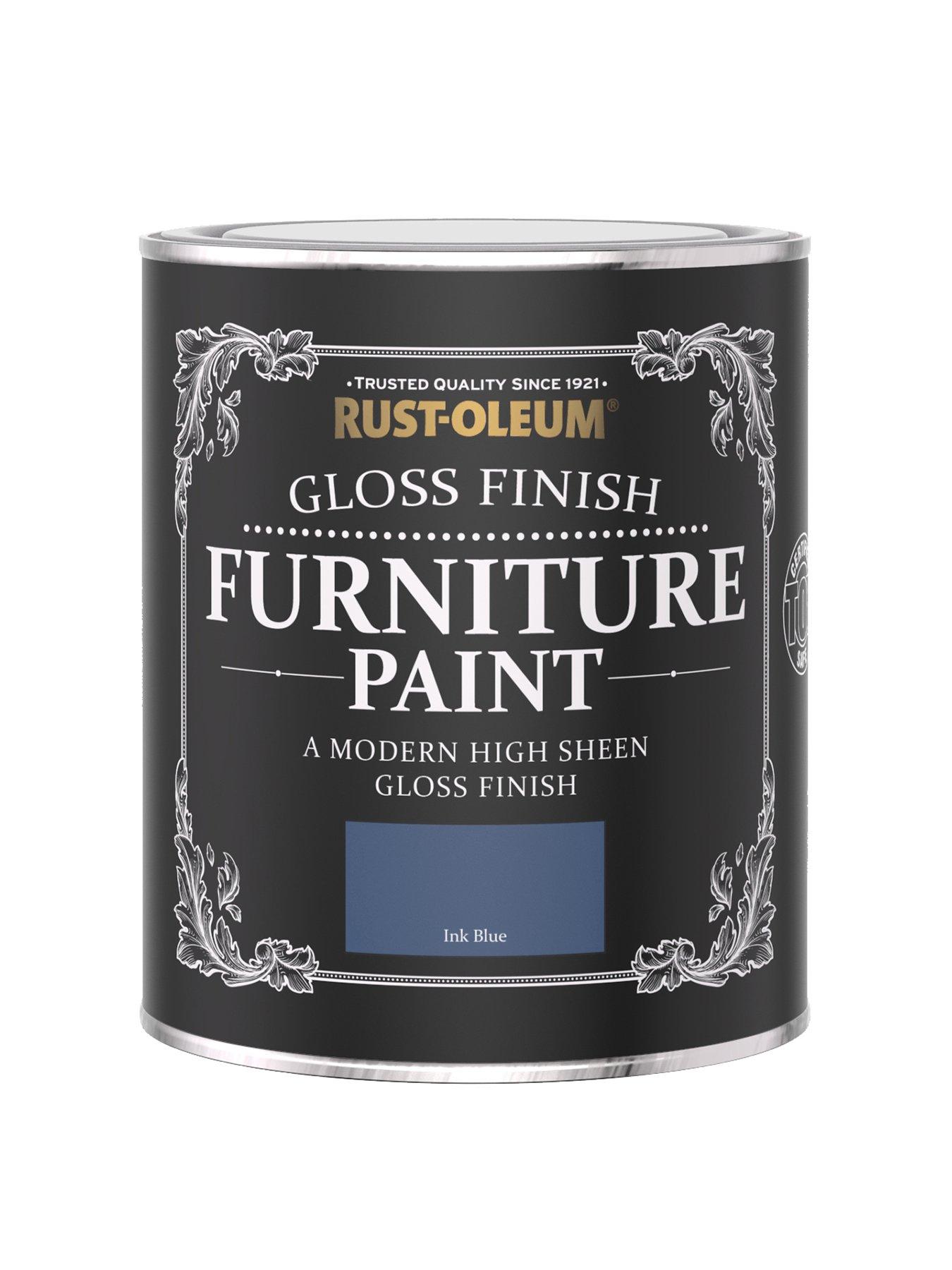 undefined Gloss Finish 750 ml Furniture Paint – Ink Blue