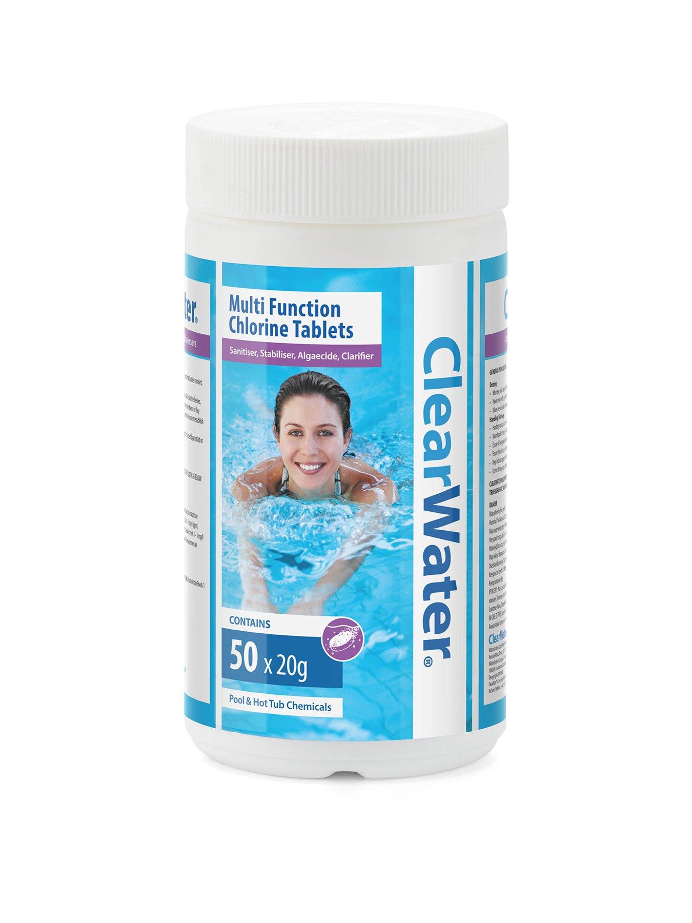 Product photograph of Clearwater 1kg - 20g Multi Tabs from very.co.uk