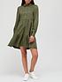 v-by-very-shirt-tiered-shift-dress-olivefront