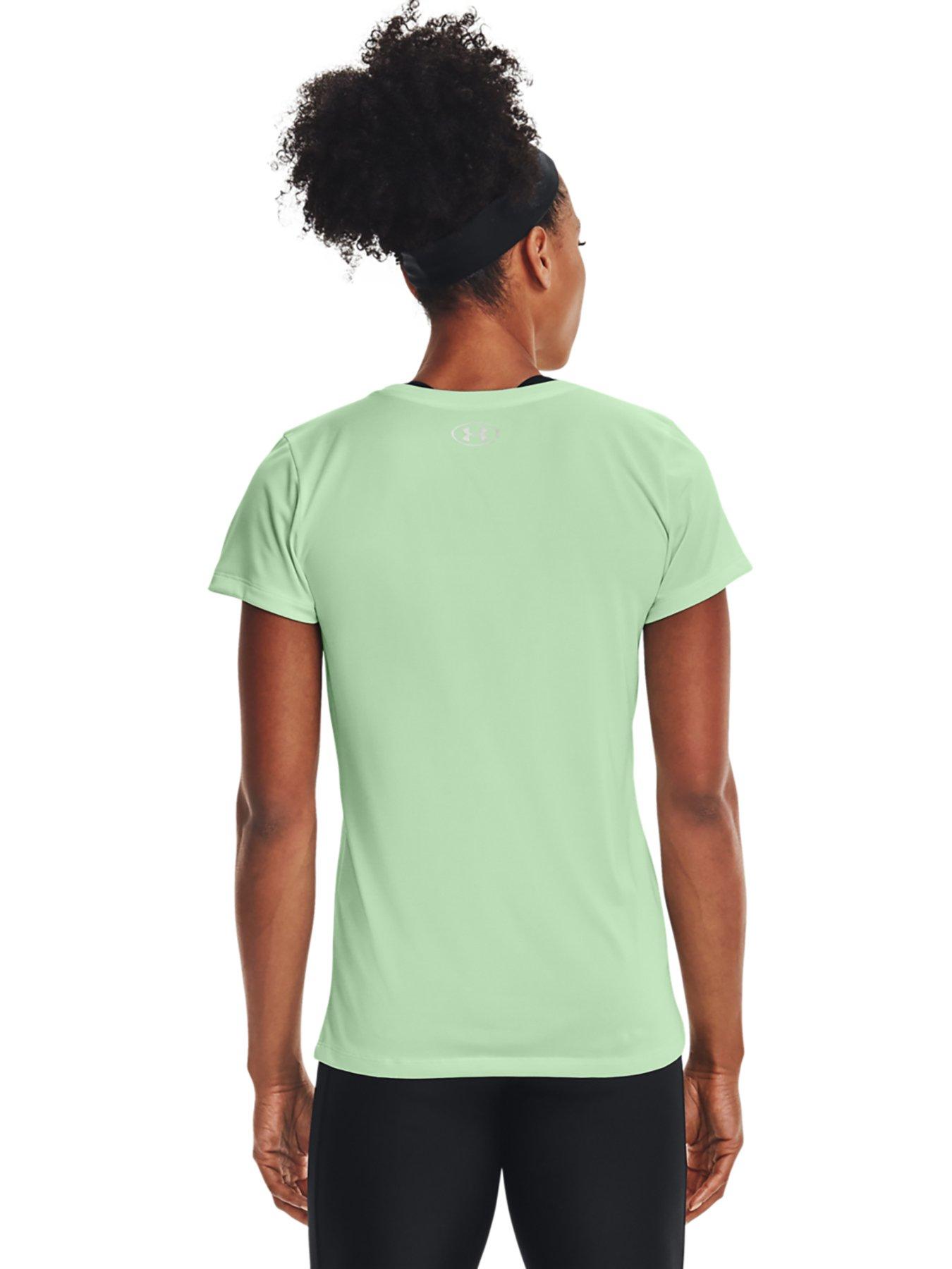 Tops & T-shirts Under Armour Training Twist Tech Top - Blue/Silver