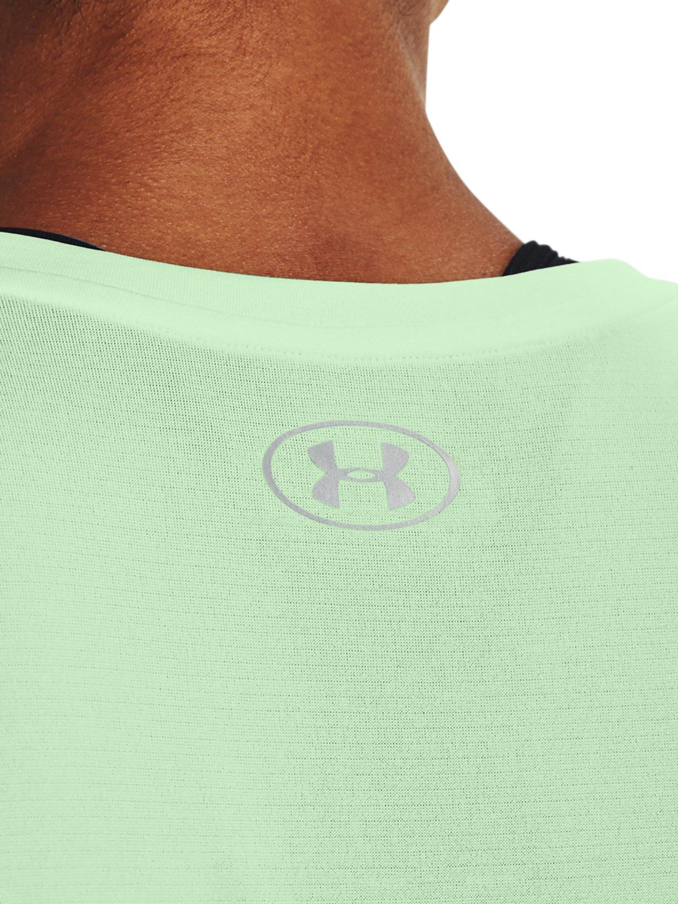 Tops & T-shirts Under Armour Training Twist Tech Top - Blue/Silver