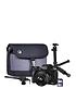  image of canon-eos-m50-mkii-vlogger-kit-inc-15-45mm-lens-on-camera-shotgun-microphone-tripod-32gb-sd-card-amp-case-black