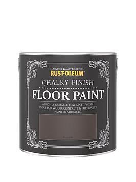 Product photograph of Rust-oleum Chalky Finish 2 5-litre Floor Paint Ndash River Rsquo S Edge from very.co.uk