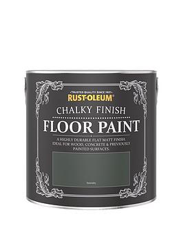 Rust-Oleum Chalky Floor Paint Serenity 2.5L