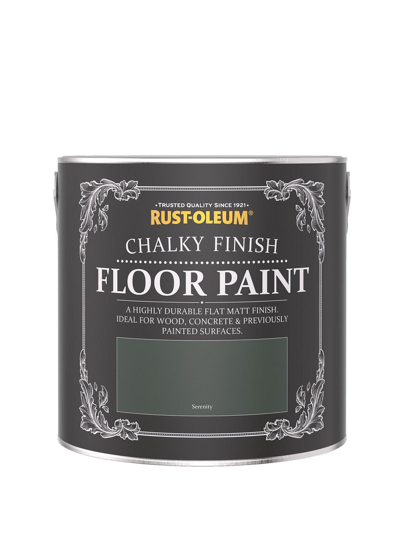 undefined Chalky Finish Floor Paint in Serenity – 2.5-litre tin