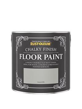 Rust-Oleum Chalky Floor Paint Steamed Milk 2.5L