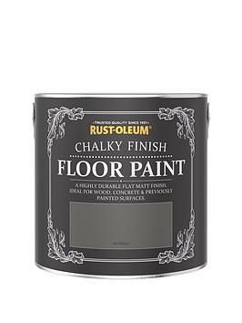 Product photograph of Rust-oleum Chalky Finish Floor Paint In Art School Ndash 2 5-litre Tin from very.co.uk