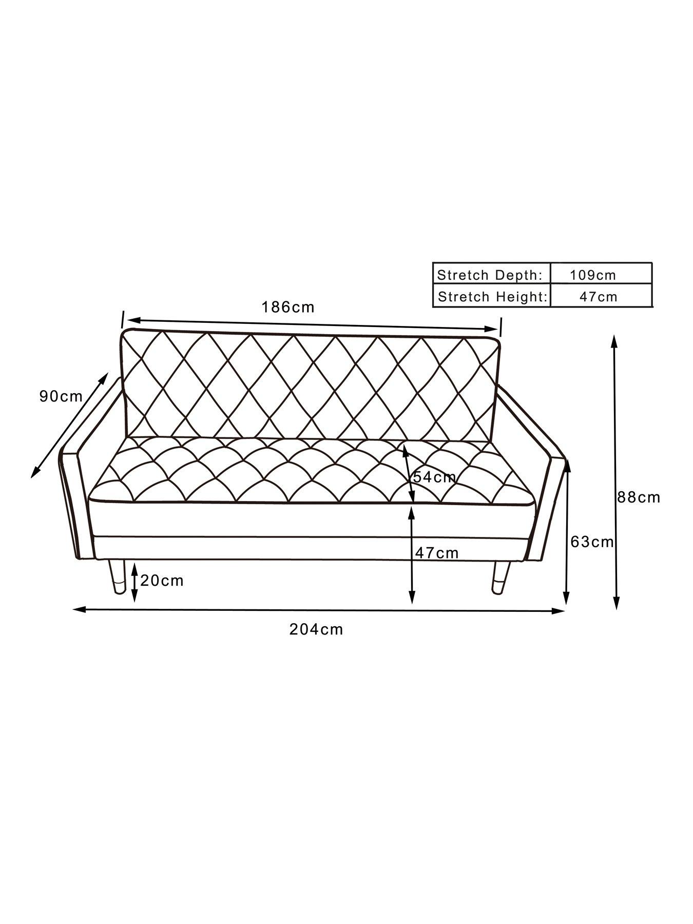 Image 6 of 7 of Very Home Bentley Sofa Bed&nbsp;- FSC&reg; Certified