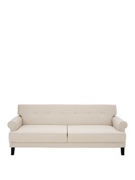 Product photograph of Very Home Stamford Fabric Sofa Bed from very.co.uk