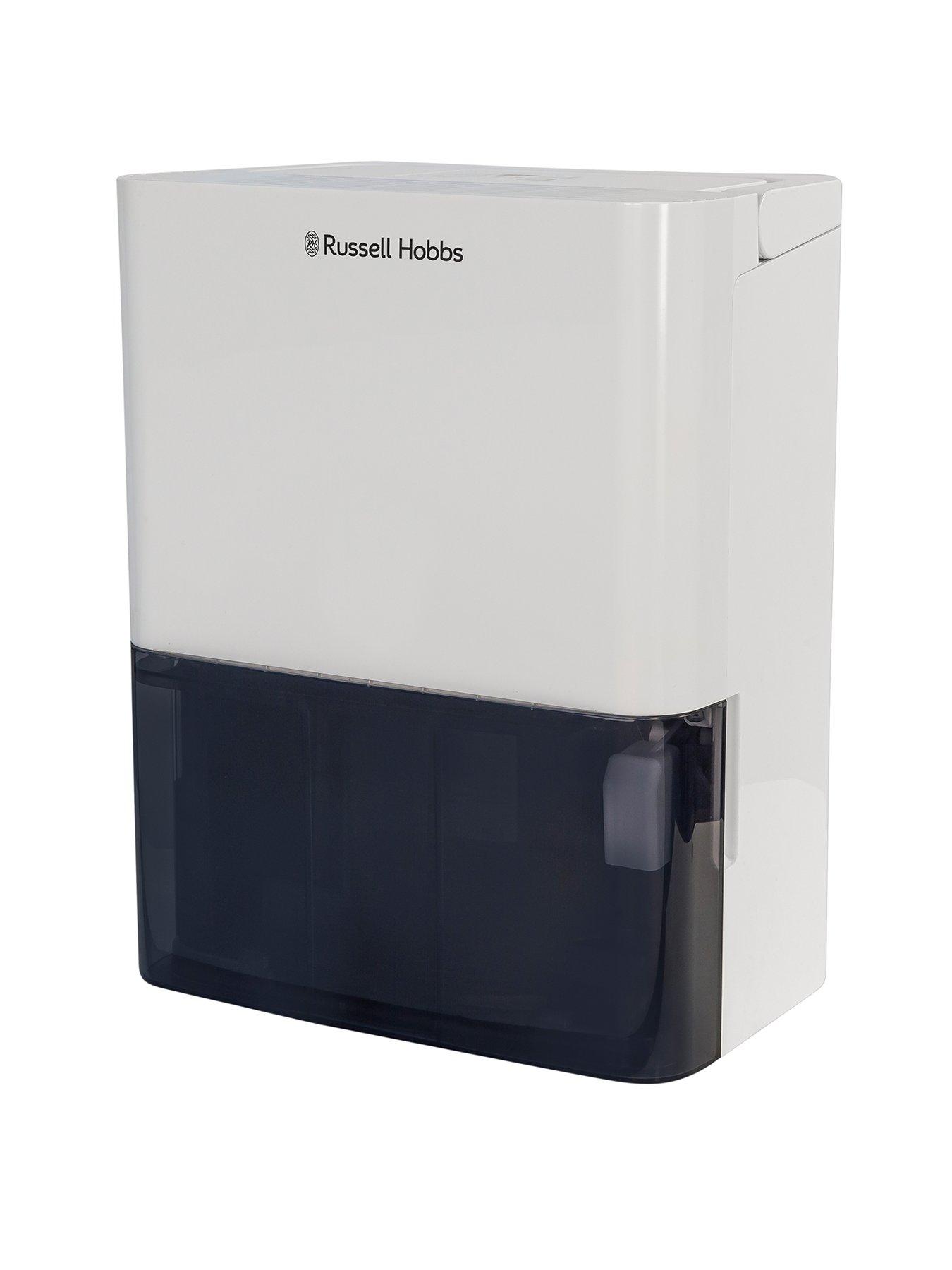 Product photograph of Russell Hobbs 10l Dehumidifier from very.co.uk