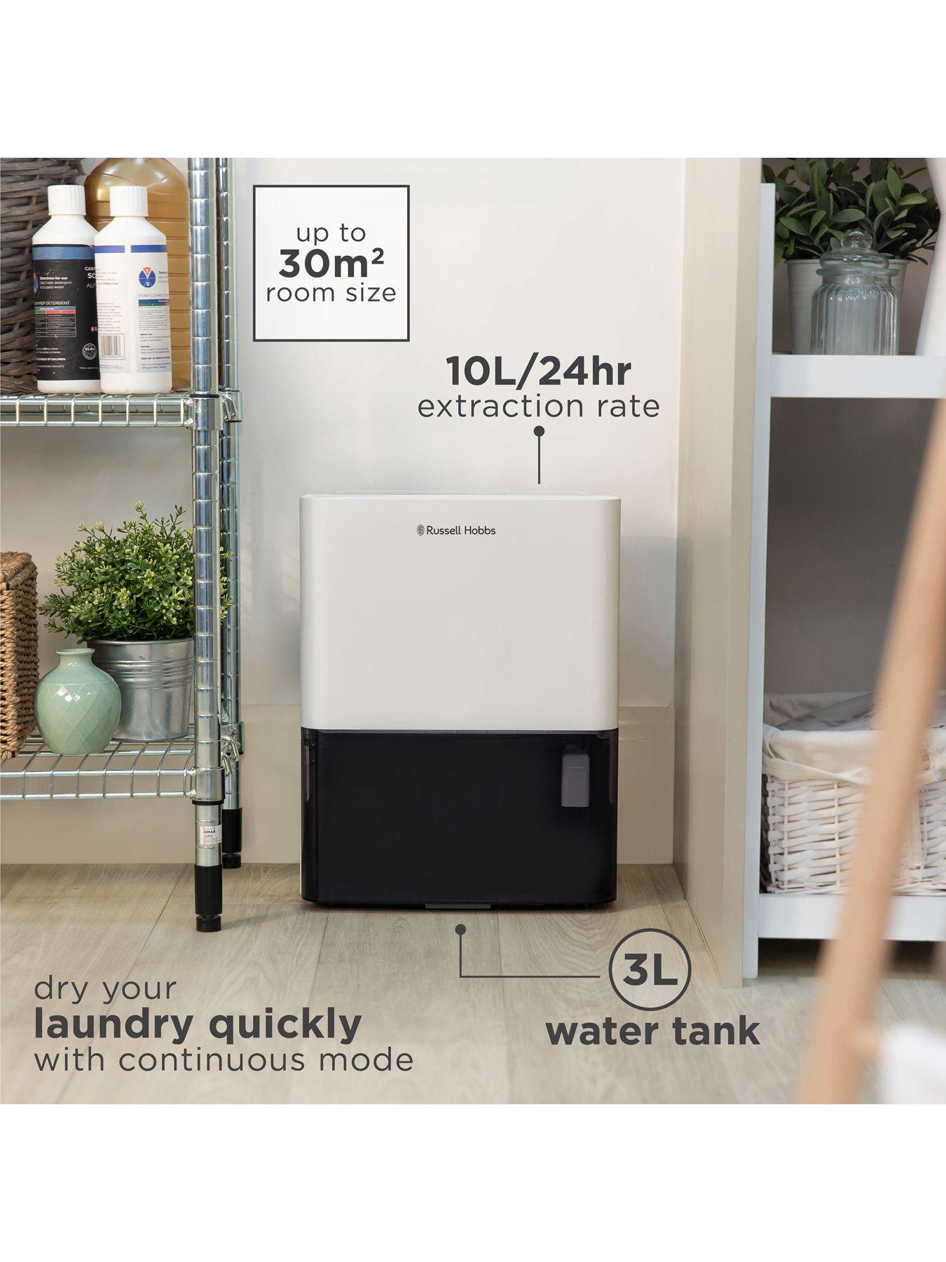 Image 2 of 7 of Russell Hobbs 10L Dehumidifier
