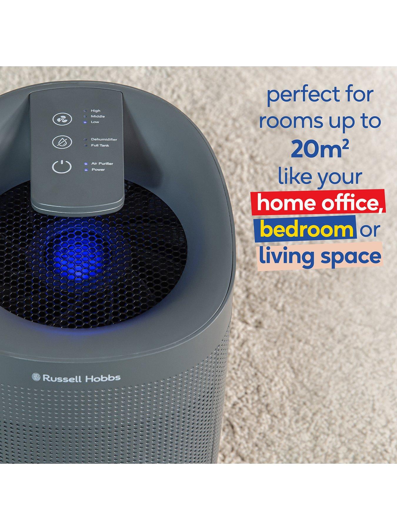Image 6 of 7 of Russell Hobbs Compact Dehumidifier and Air Purifier