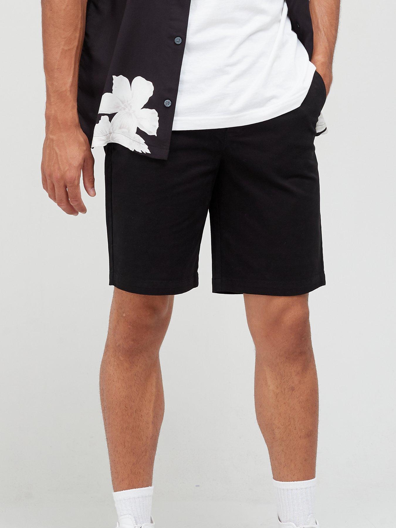 AllSaints Cobalt Chino Shorts - Black 
