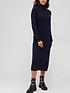 v-by-very-knitted-roll-neck-jumper-dress-navyfront