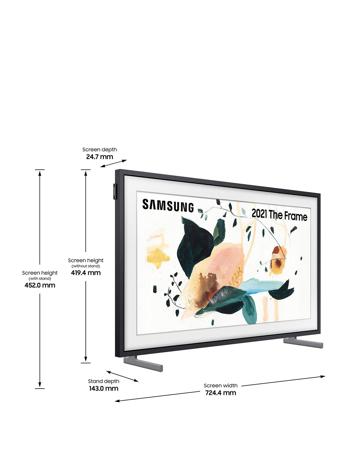 Samsung 21 32 Inch The Frame Art Mode Qled Full Hd Hdr Smart Tv Very Co Uk