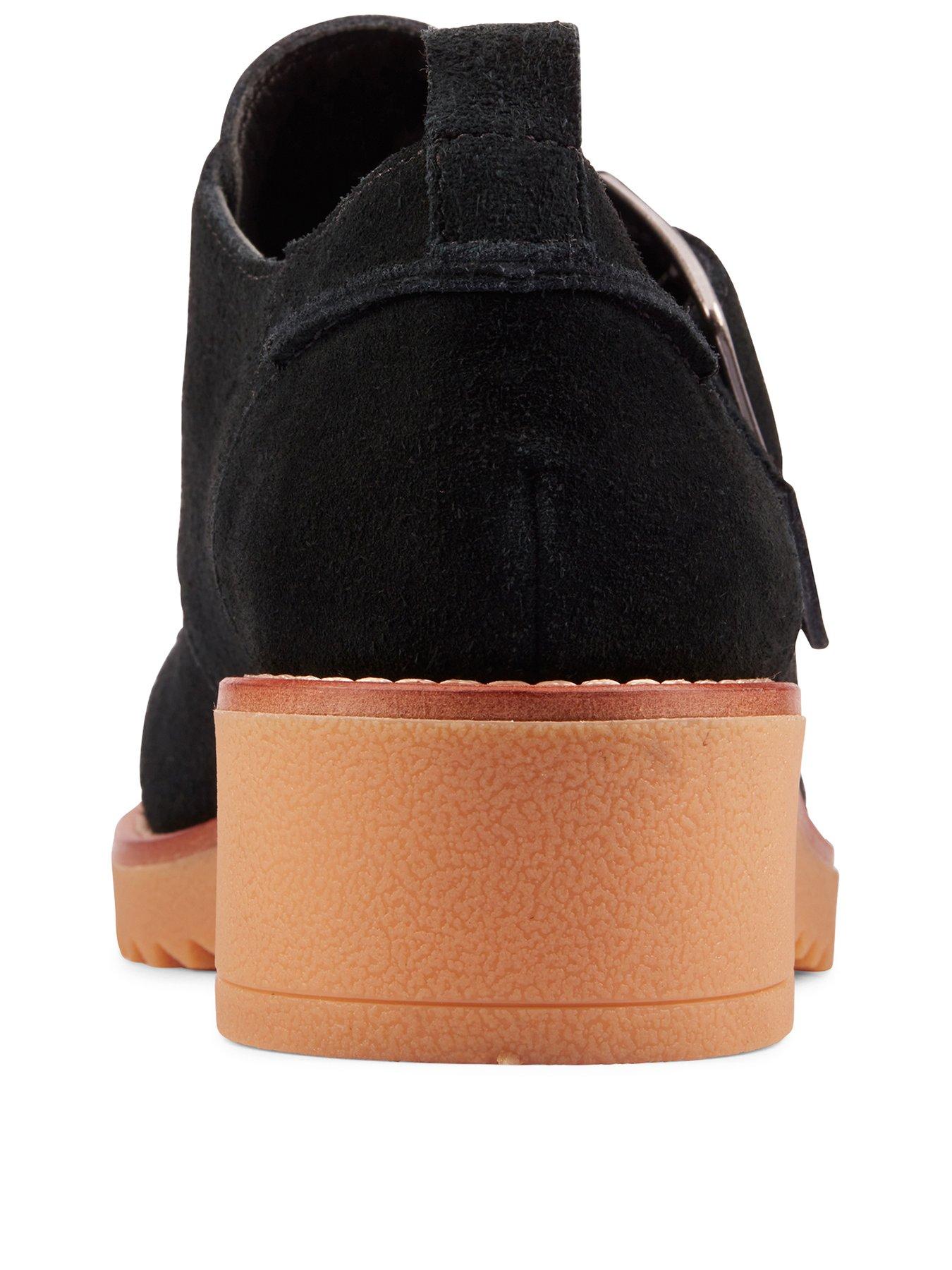 clarks eden mid monk shoes women