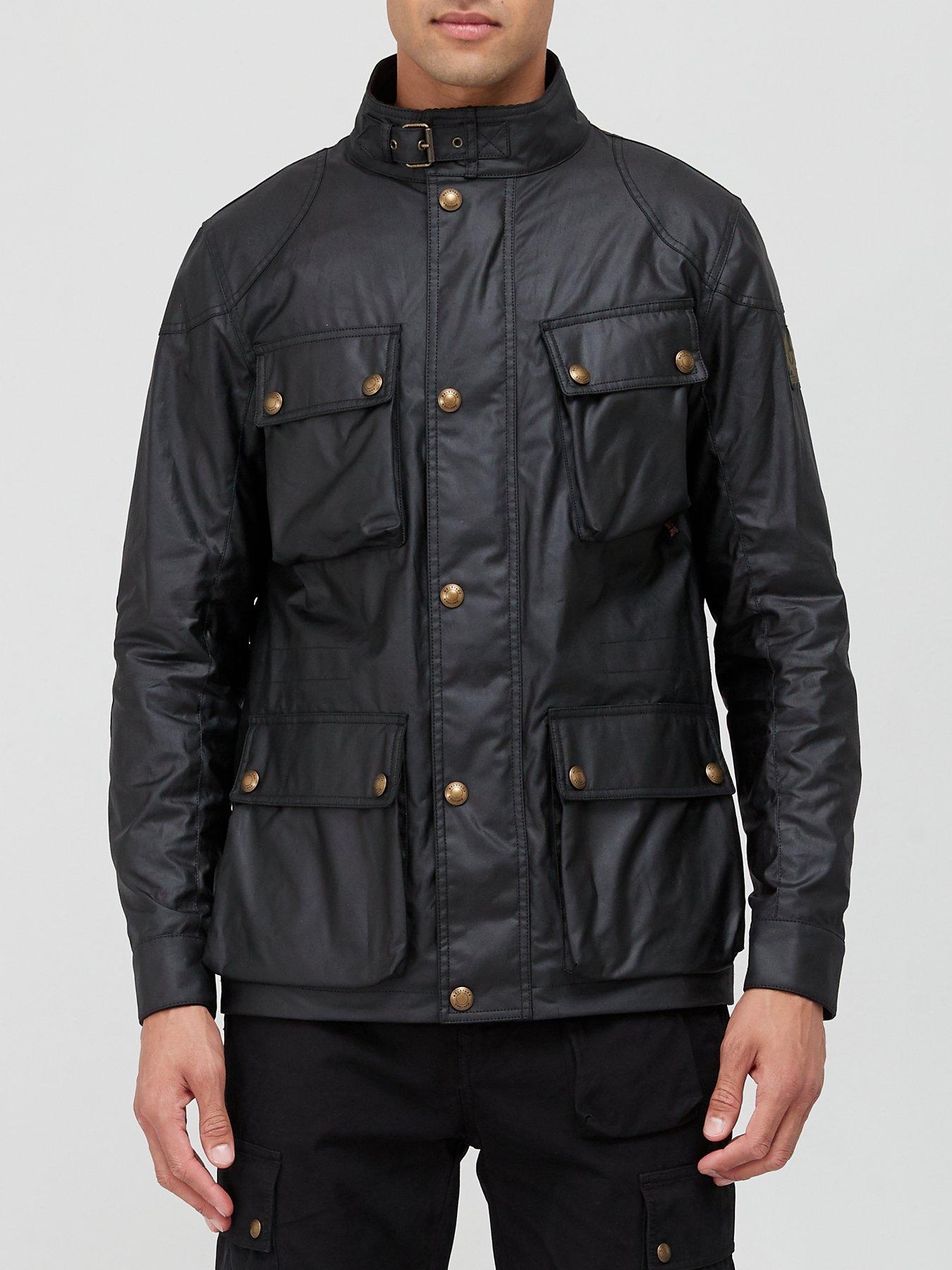 Belstaff Fieldmaster Wax Jacket - Black | Very.co.uk