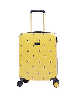 joules botanical bee cabin trolley suitcase