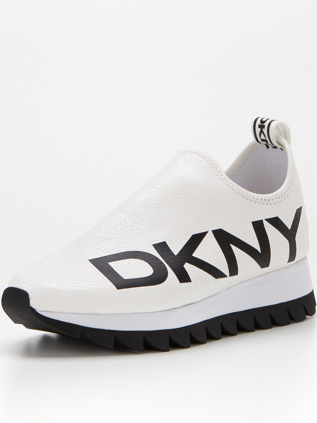 DKNY Azer Slip On Sneaker - White | very.co.uk