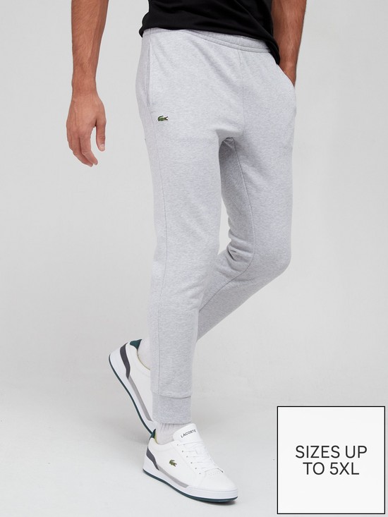 front image of lacoste-sport-joggers-grey
