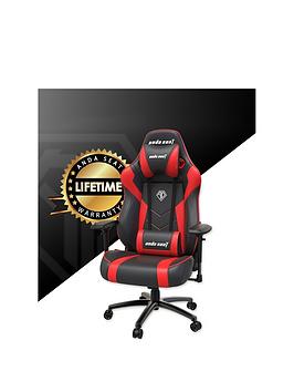 Product photograph of Andaseat Anda Seat Dark Demon Premium Gaming Chair Black Amp Red from very.co.uk