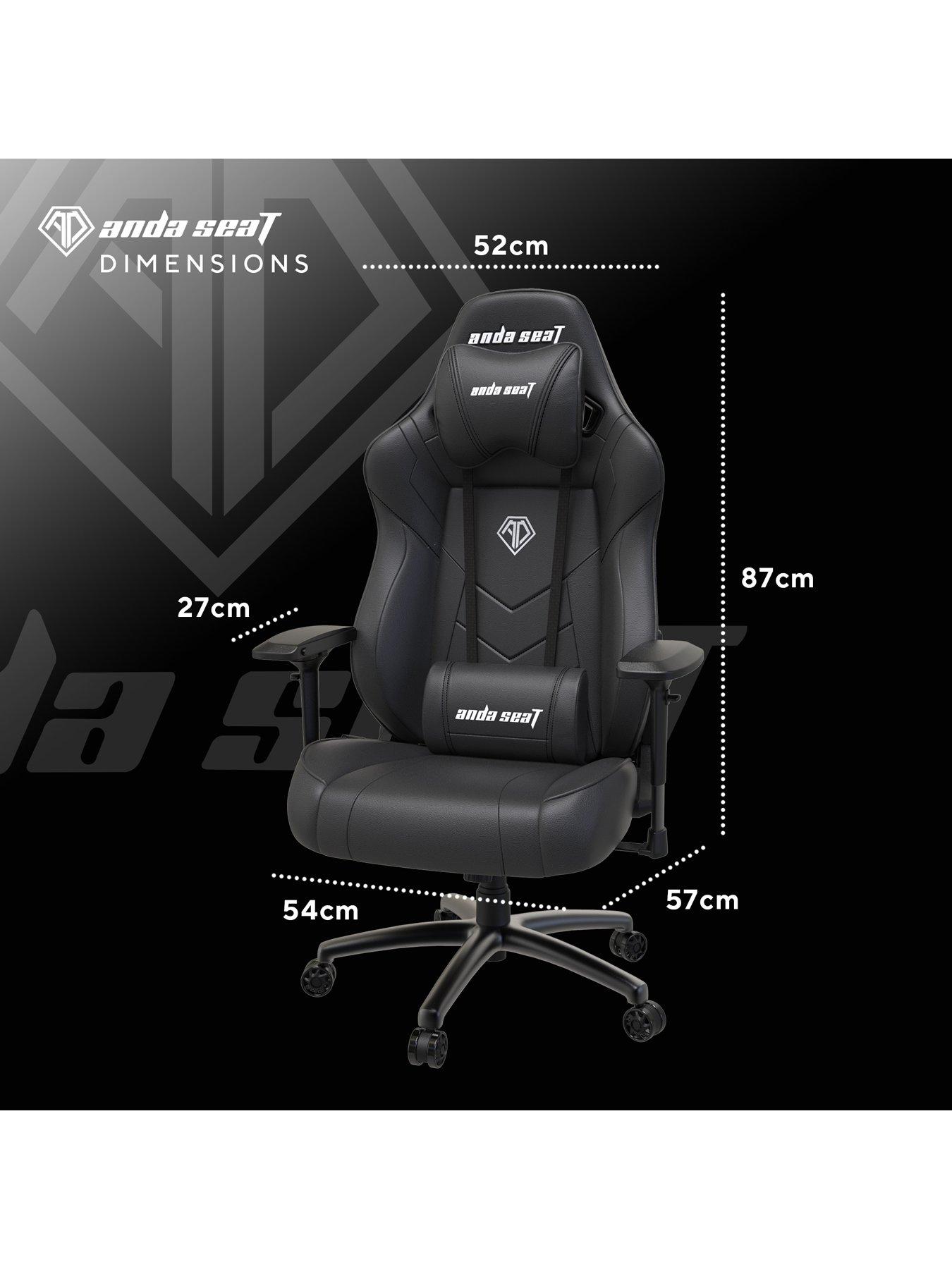 Andaseat anda seaT Dark Demon Premium Gaming Chair Black Very