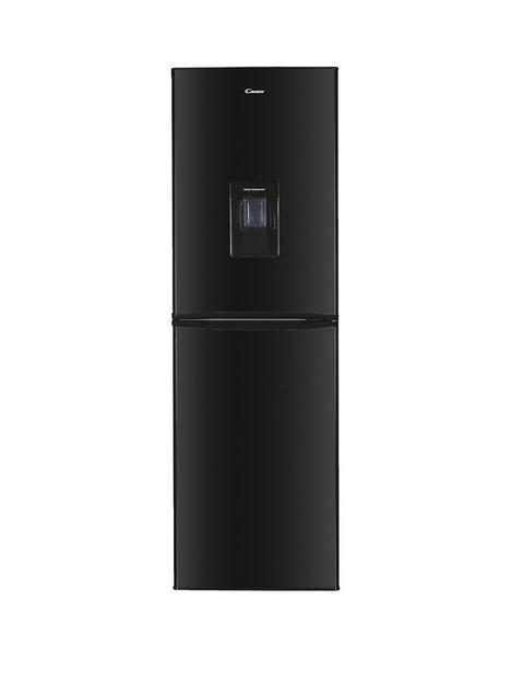 candy-chcs-517fbwdk-55cm-widenbsp5050-fridge-freezer-with-water-dispenser-black