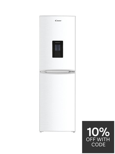 candy-chcs-517fwwdk-55cm-wide-5050-fridge-freezer-with-water-dispenser-white