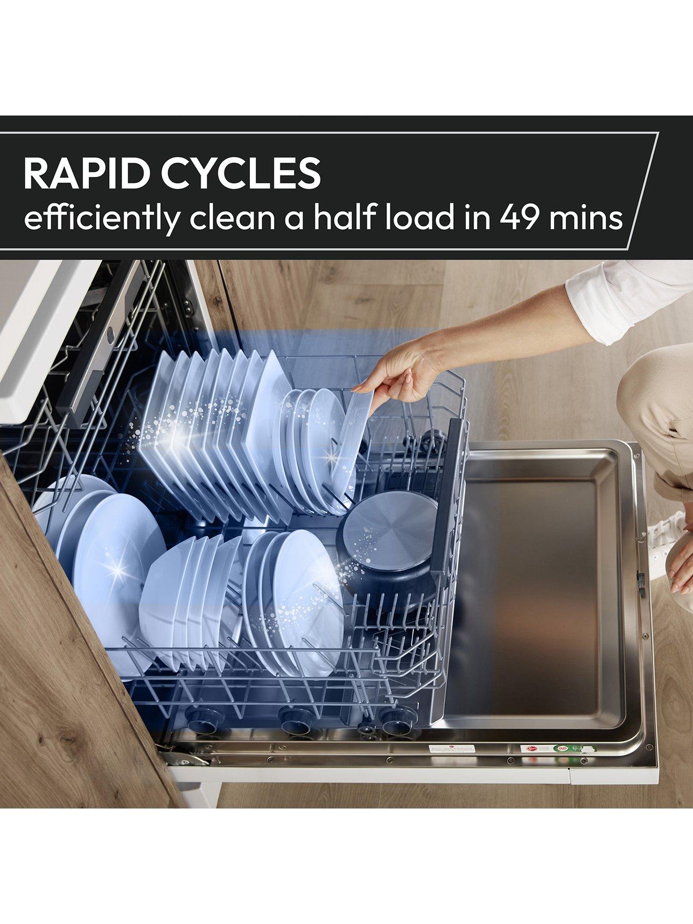 Image 2 of 5 of Hoover HDPH 2D1049B 10-Place Slimline Dishwasher - Black