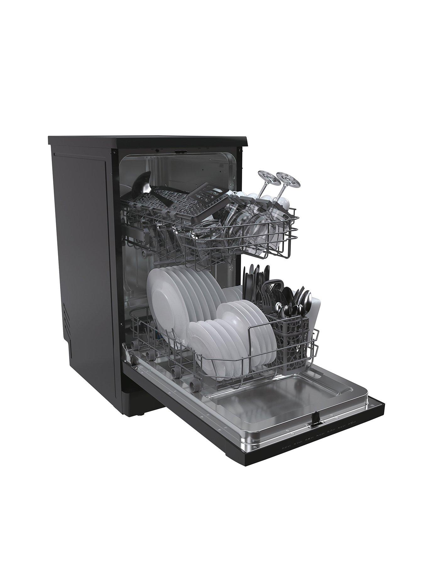 Image 4 of 5 of Hoover HDPH 2D1049B 10-Place Slimline Dishwasher - Black