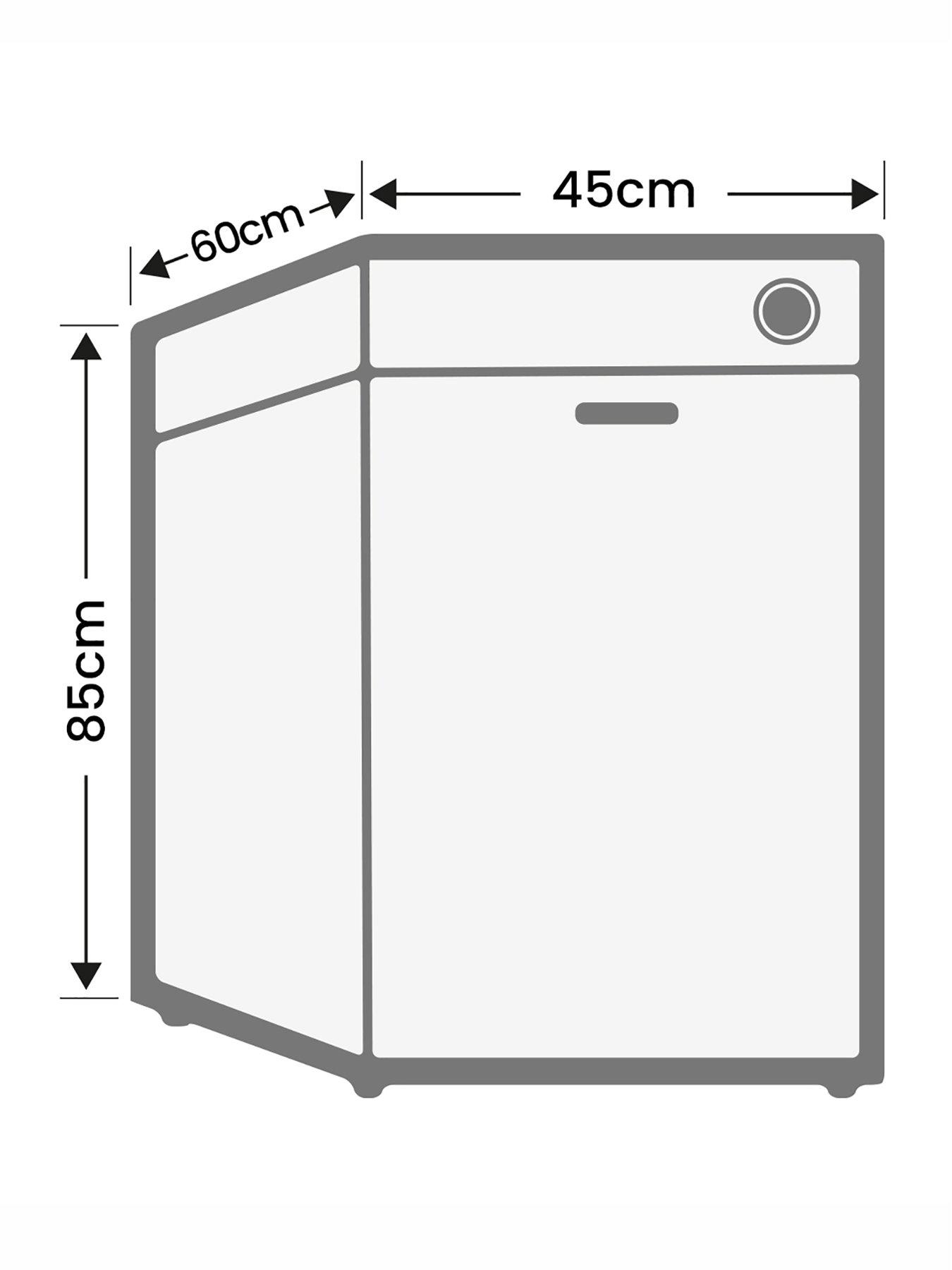 Image 6 of 6 of Hoover HDPH 2D1049B 10-Place Slimline Dishwasher - Black